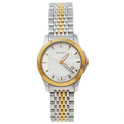 gucci two tone women& 39|gucci g timeless collection.